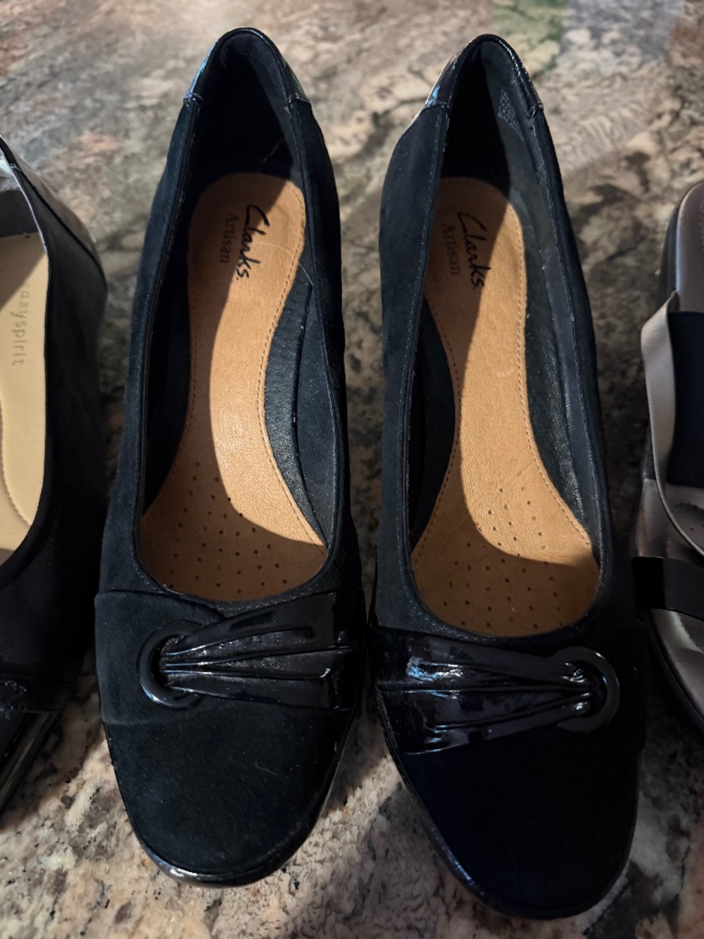 Clarks Artisan Black Pumps size 9M